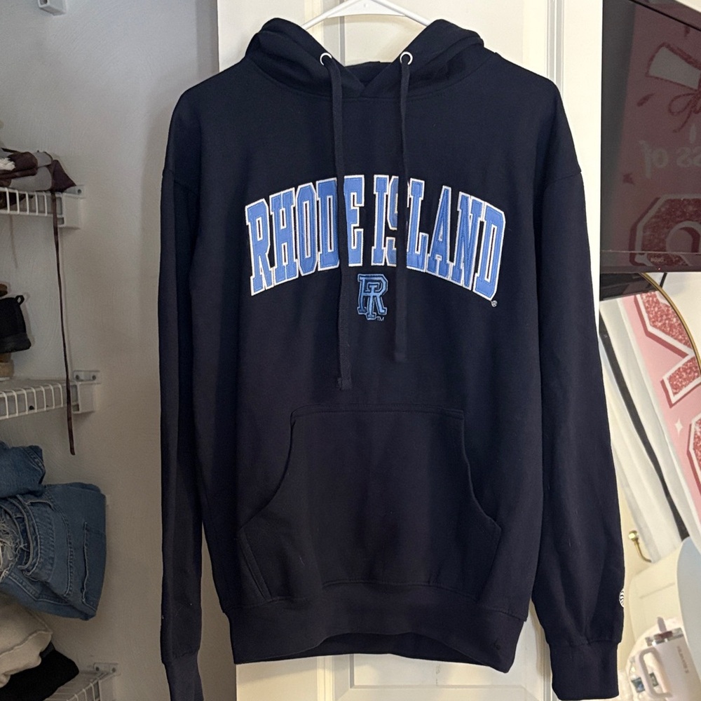 Rhode Island Navy Blue Men's Hoodie